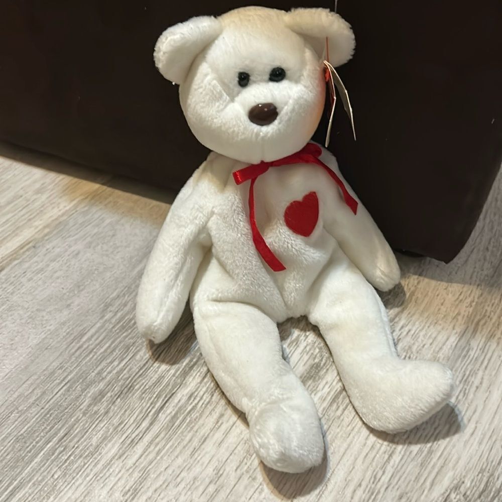 Beanie baby Valentino dob 2/14/94 preloved ❤️